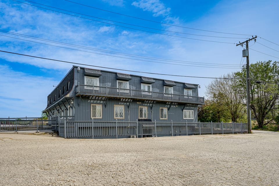 Lake Huron Launchpad! Creekfront Condo for Two Apartment in Port Huron