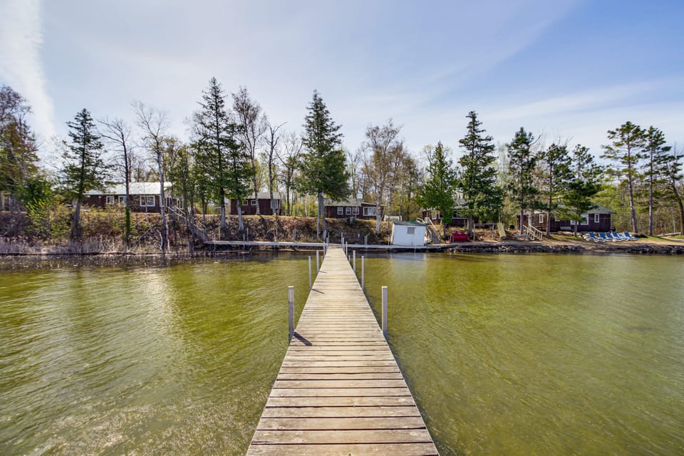 Endless Fun! Lakefront Cabin at Birch Haven Resort House in Minnesota