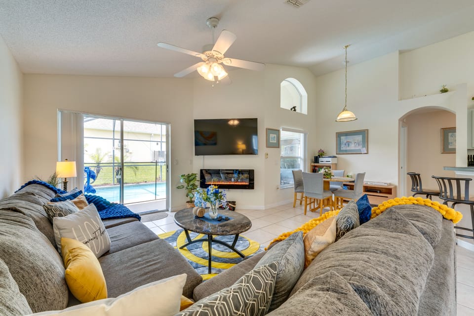 Private Heated Pool Game Room | 4BR | Near Disney House in Haines City