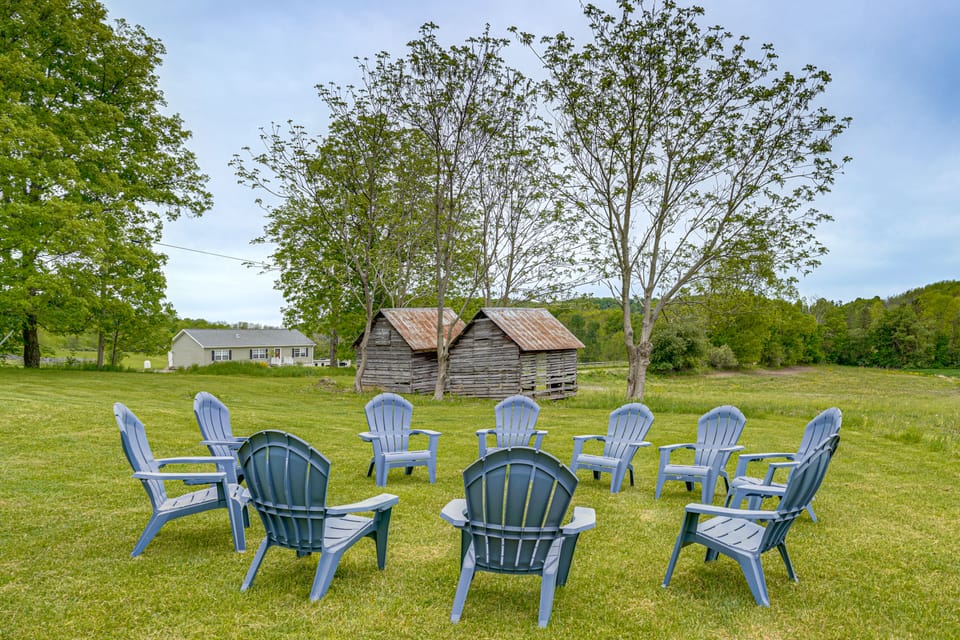 Horse Racing & Skiing in Greenwich: Dogs Welcome House in Capital District, NY, USA