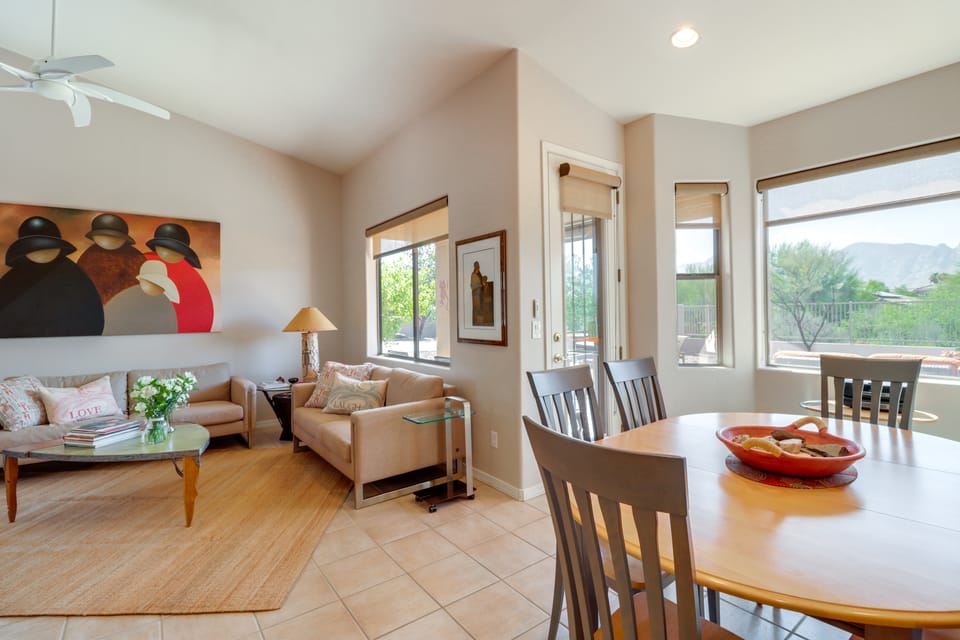 Catalina Mtn Views! Tucson Townhome w/ Large Patio Apartment in Oro Valley