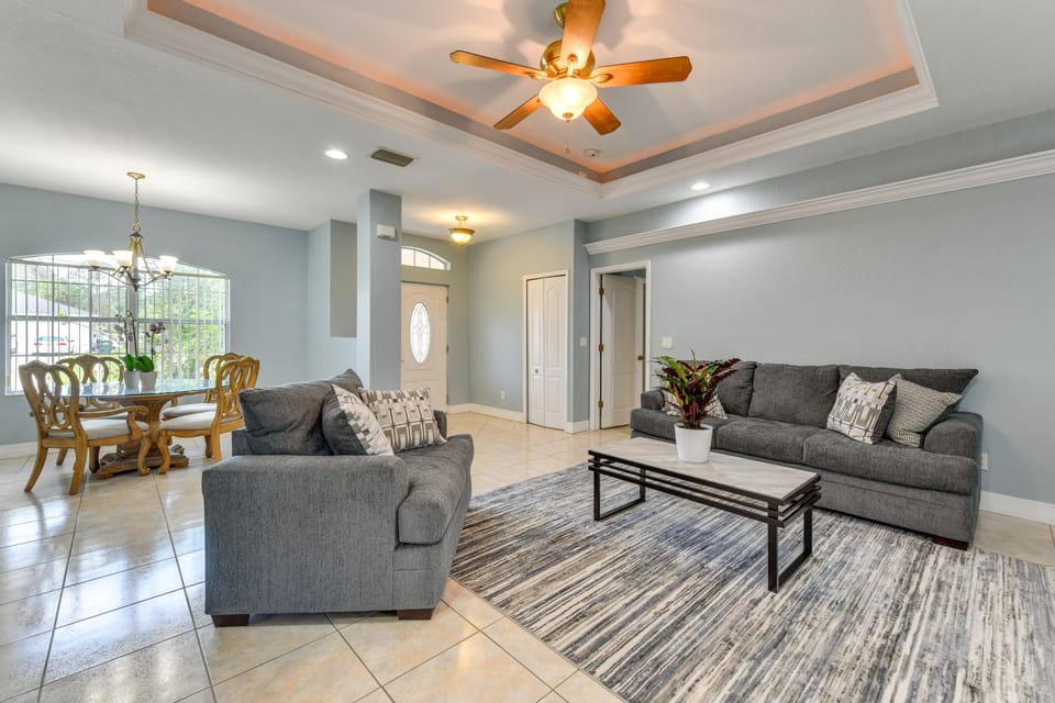 11 Mi to Port Charlotte Beach! Suburban Sanctuary House in North Port