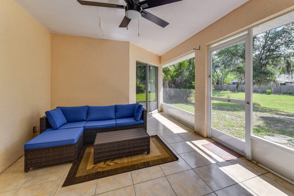 11 Mi to Port Charlotte Beach! Suburban Sanctuary House in North Port