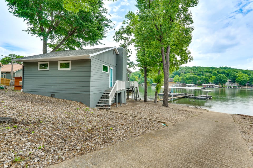 Private Boat Ramp + Dock: Ozarks Lake Escape! House in Sunrise Beach
