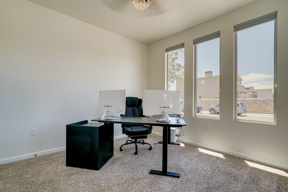 WFH-Friendly El Paso Home Near Hospitals & I-10 House in El Paso