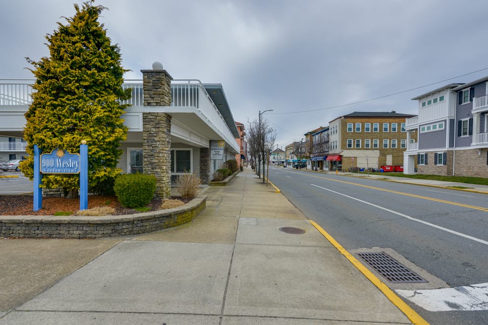 Walk to Boardwalk & Beach! Ocean City Studio Apartment in Ocean City