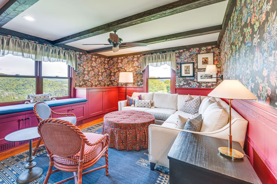 95-Acre Countryside Estate! Luxe Vermont Farmhouse House in Vermont