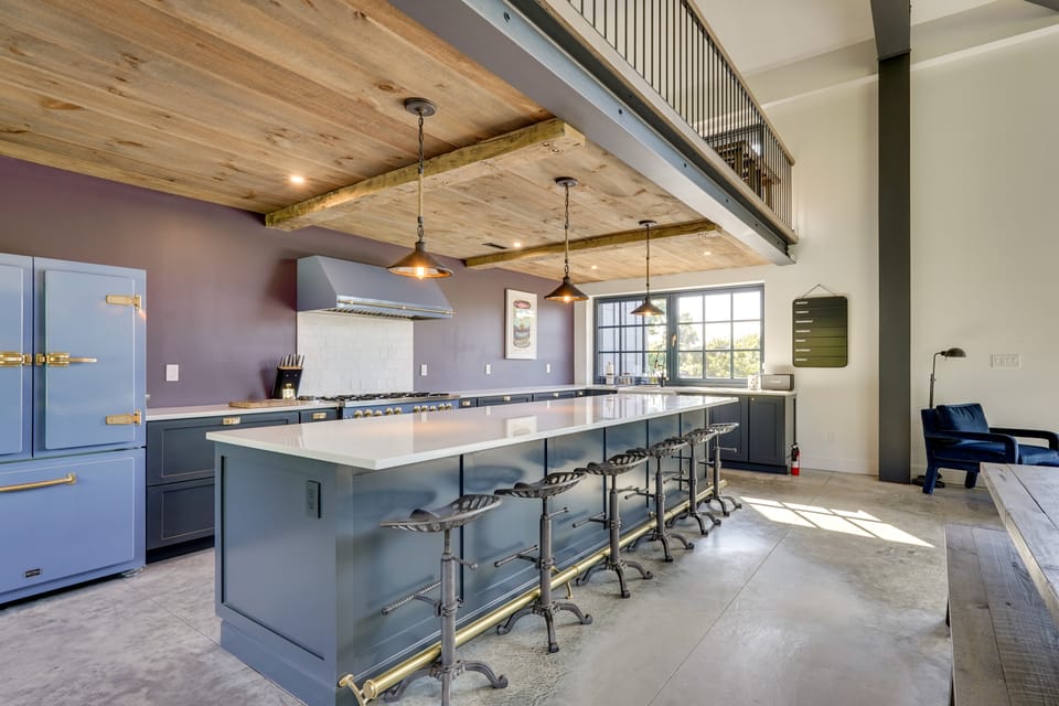 Luxe Mountain Getaway on Private Rd Near Rhinebeck House in Hudson Valley
