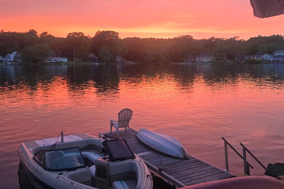 Dock & Sunset Views! Waterfront Thompson Getaway House in Rhode Island