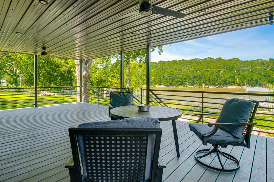 Private Boat Dock on Grand Lake! Modern Cabin House in Ozark Mountains