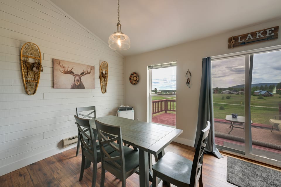 Lake + Mountain Views! Pagosa Springs Getaway Apartment in Colorado