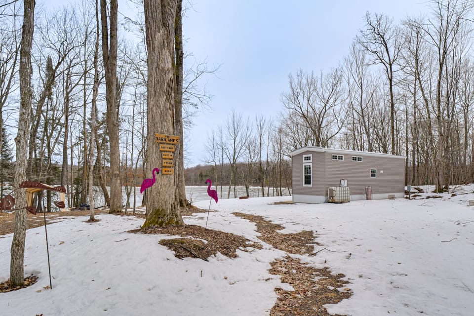 Lakefront Tiny Home w/ Dock Near Chetek! House in Wisconsin