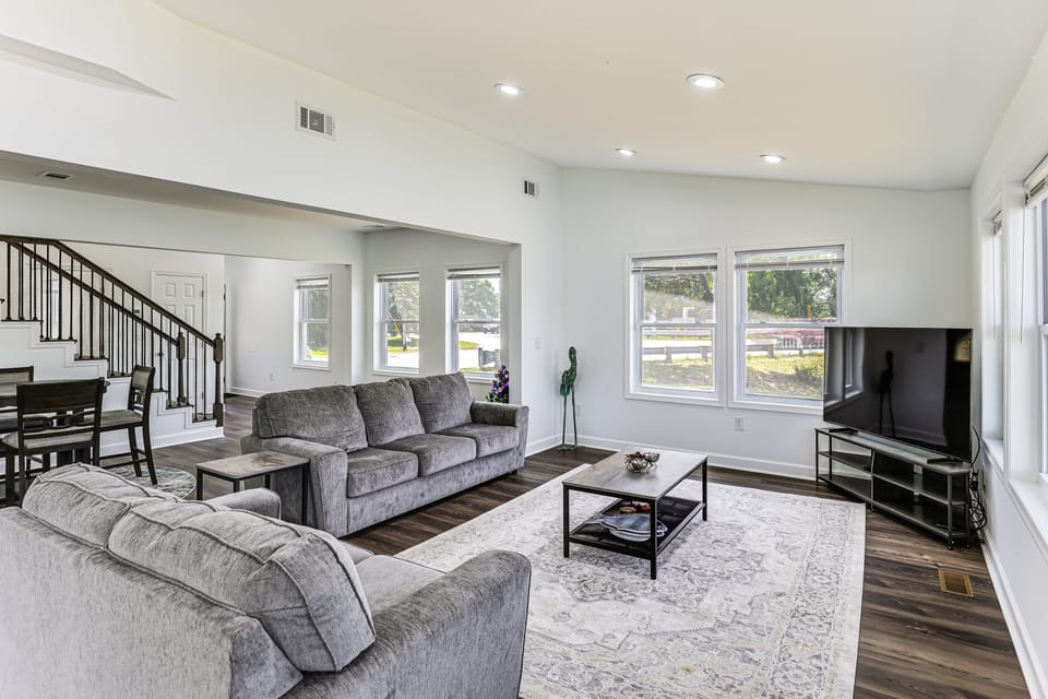 Modern Waterfront Home w/ Dock & Views in Deale House in Anne Arundel County