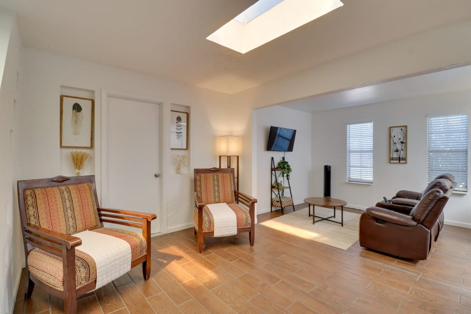 Walk to Shopping Center & Park: ABQ Extended Stay House in Albuquerque