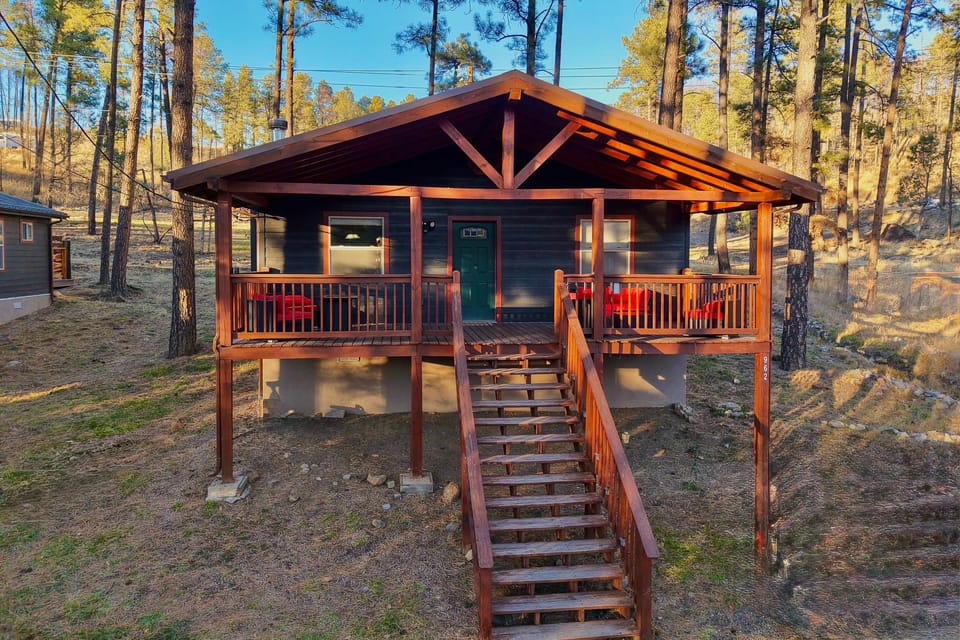 Ruidoso Alpine Escape w/ 2 Cabins, Near Alto Lake! House in Ruidoso