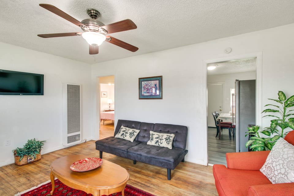 Family Home 3 Mi to Fort Sill! Yard & Workspace House in Lawton