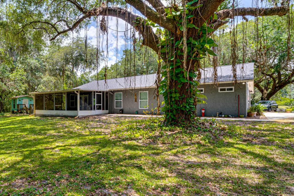20 Mi to Universal Studios! Secluded 5-Acre Escape House in Osceola County
