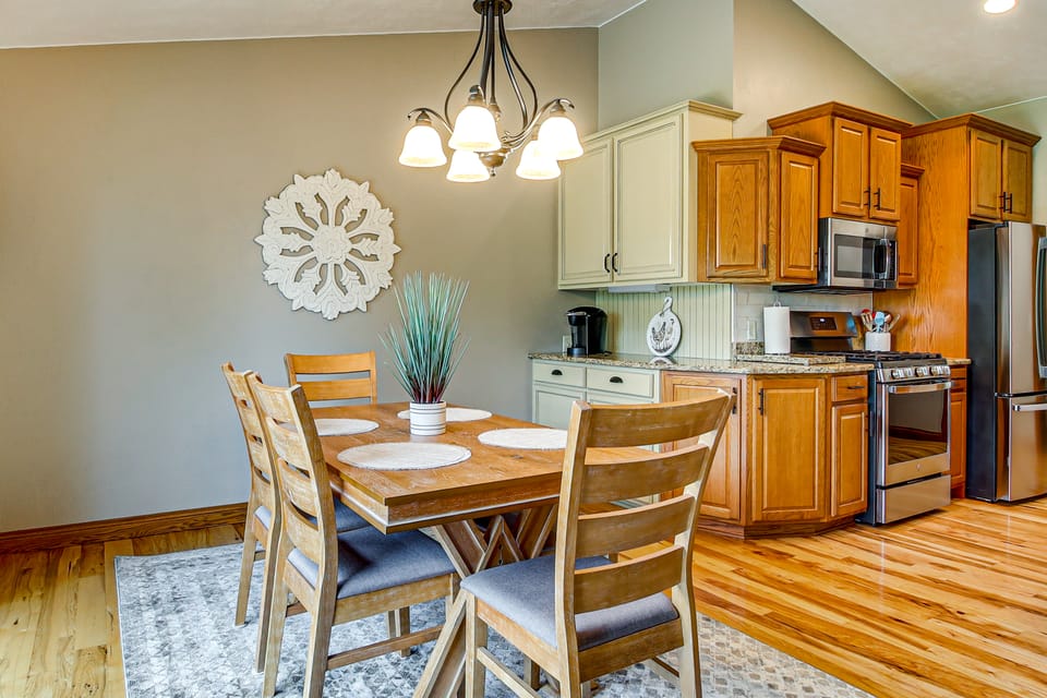 Family Home w/ Patio, 9 Mi to Downtown Appleton House in Wisconsin