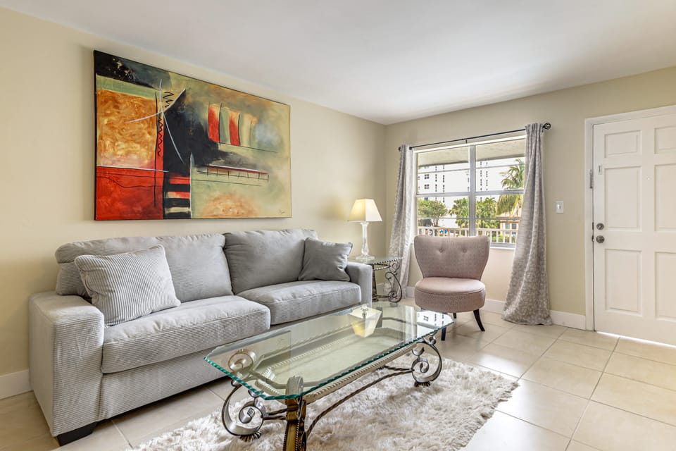 Sand, Sun & Pool Fun! Extended Pompano Beach Base Apartment in Pompano Beach