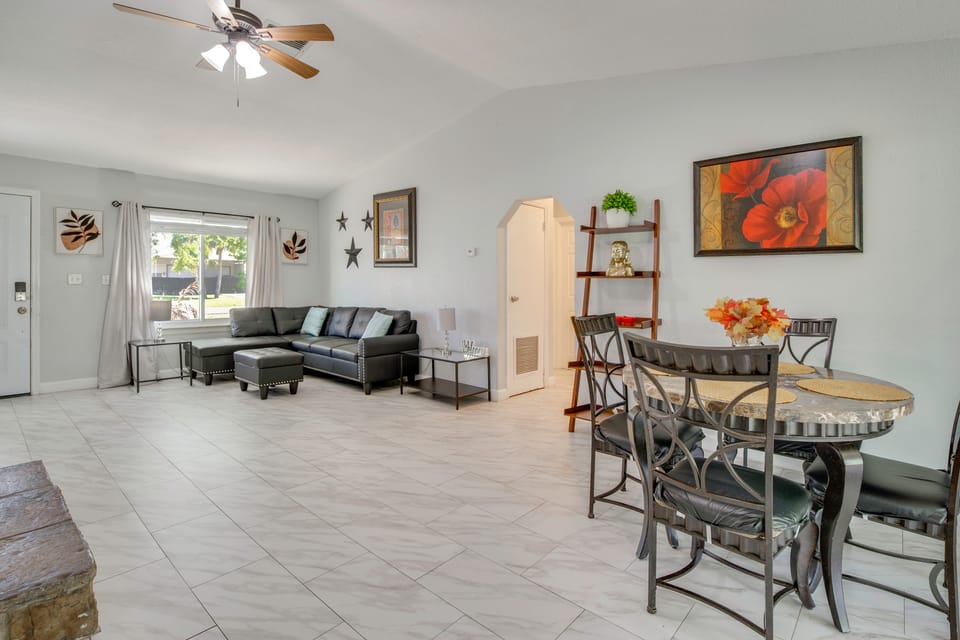 Large Yard, Porch! Pet-Friendly Home in Palm Bay House in Palm Bay