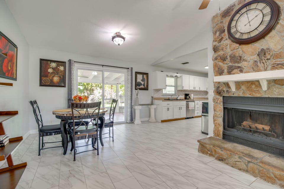 Large Yard, Porch! Pet-Friendly Home in Palm Bay House in Palm Bay