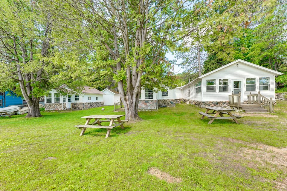 Swim, Boat, Fish On-Site: Quaint Bass Lake Cabin! House in Michigan