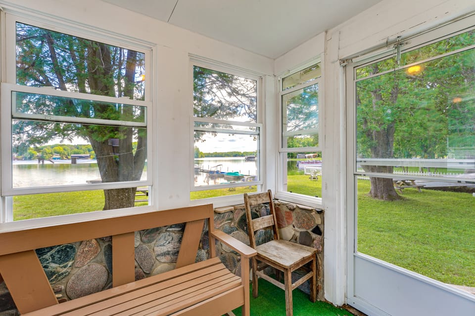 Swim, Boat, Fish On-Site: Quaint Bass Lake Cabin! House in Michigan