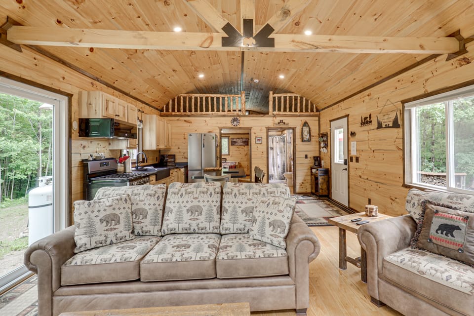 Secluded Cabin w/ UTV Trail Access in Harshaw! House in Wisconsin
