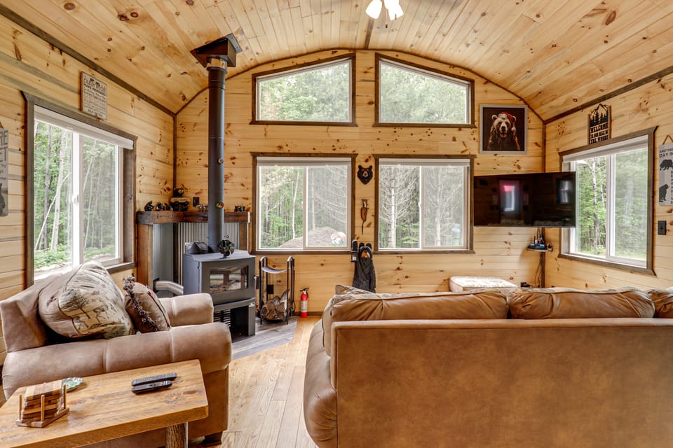 Secluded Cabin w/ UTV Trail Access in Harshaw! House in Wisconsin