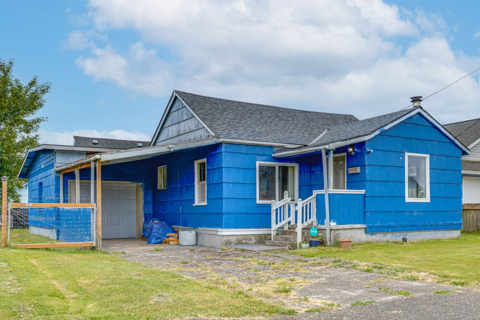 Great for Families! Tillamook Getaway Near Beaches House in Tillamook