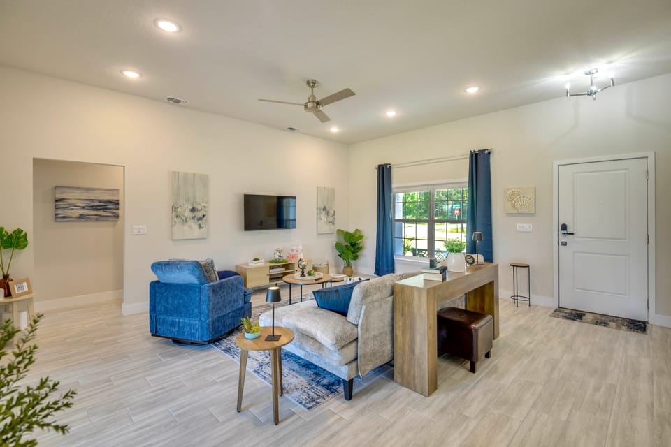 Palm Coast Escape: Bike Trails & Beach Days! House in Palm Coast