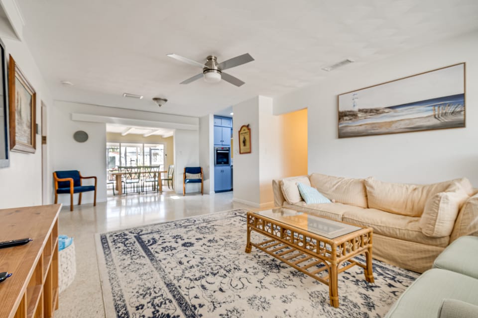 Walk to Peacock Beach! Home w/ Rocket Launch Views House in Cape Canaveral