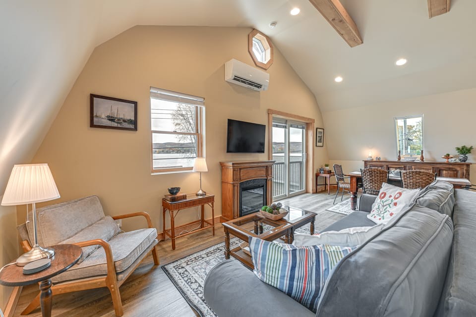 2 Lamoka Lake Cottages w/ Views, Fire Pit & Dock House in Finger Lakes