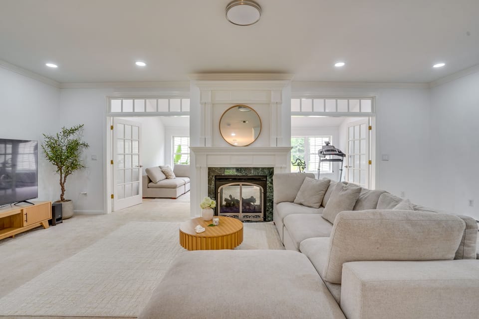 Serene & Sleek Family Retreat w/ Office in Shirley House in Middlesex County