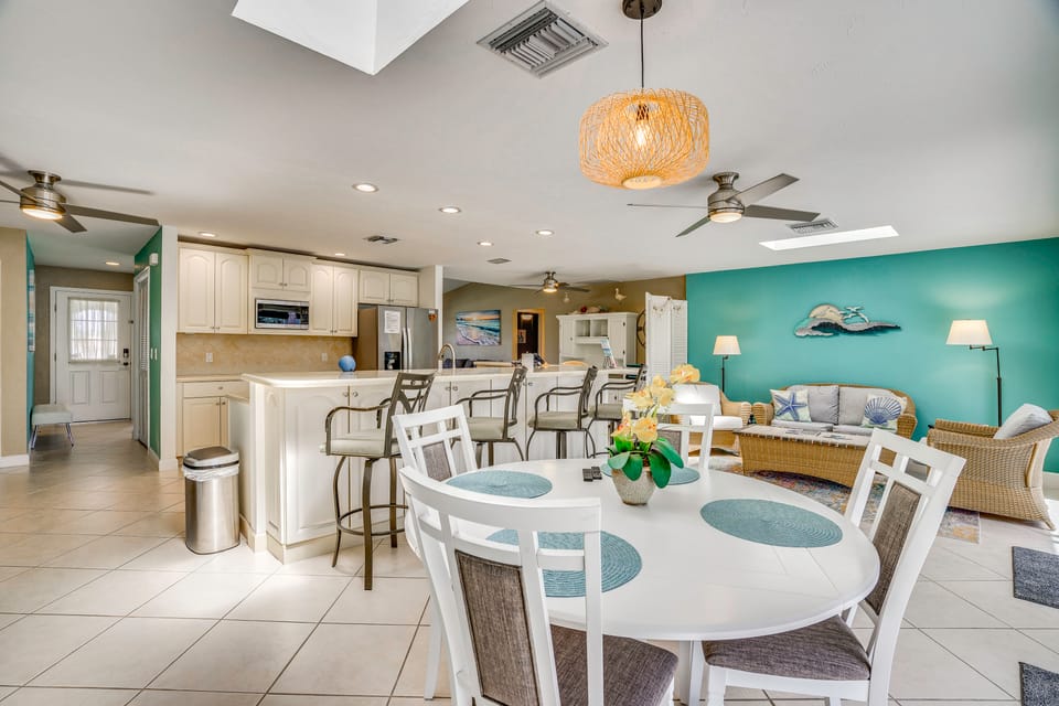 Rubicon Canal w/ Dock, Boat Lift & Private Pool House in Cape Coral