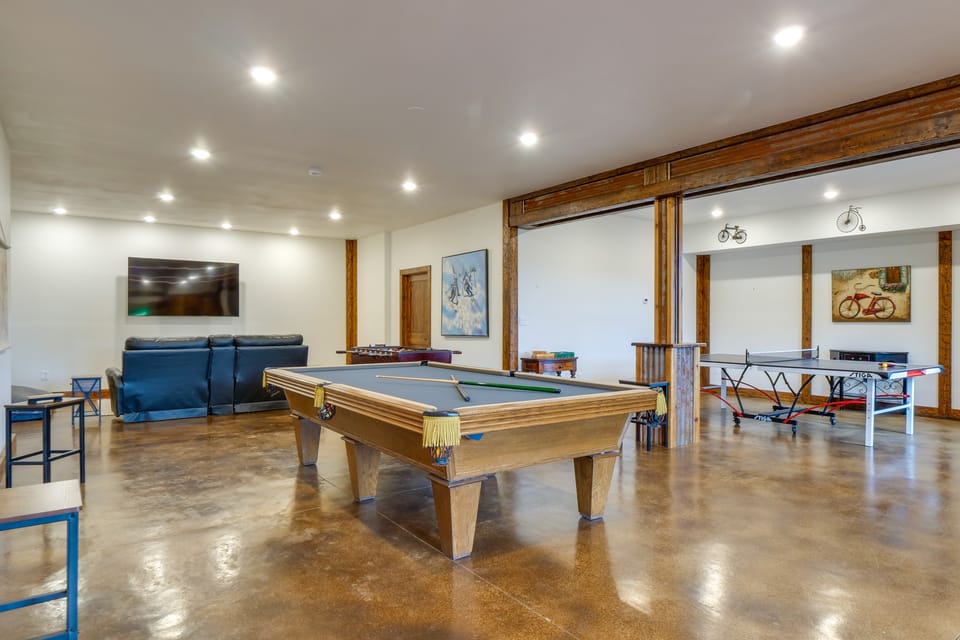 On 7 Acres! Scenic Home w/ Game Room in Fairplay House in Park County