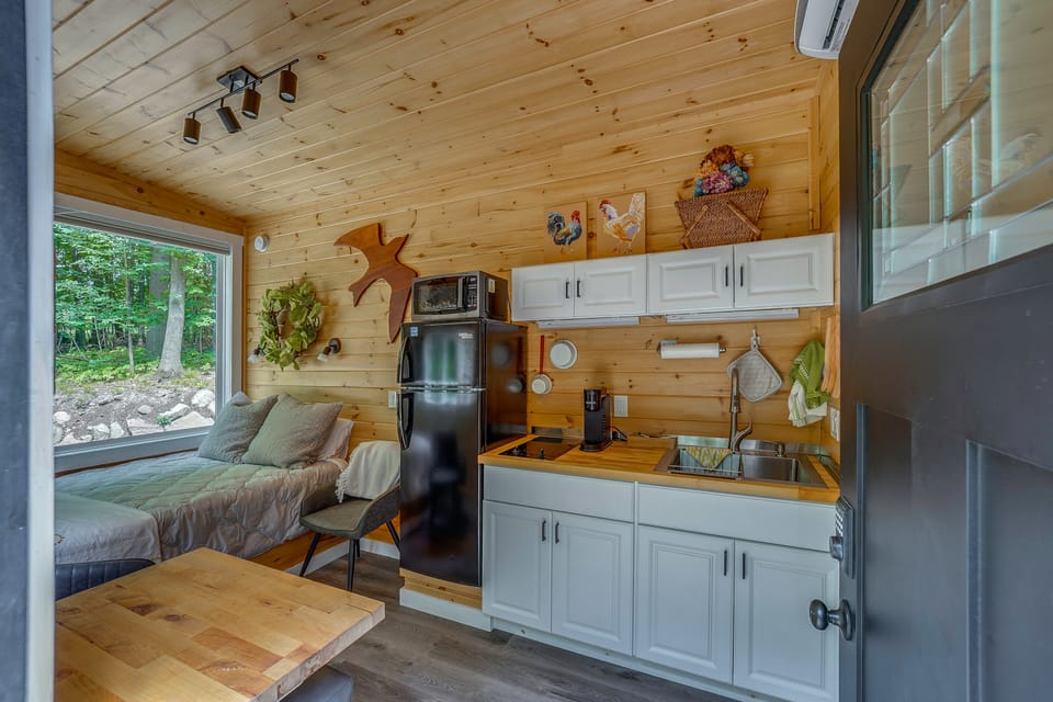 Serene Couple's Escape w/ Fire Pit in Mt Pleasant Apartment in Michigan