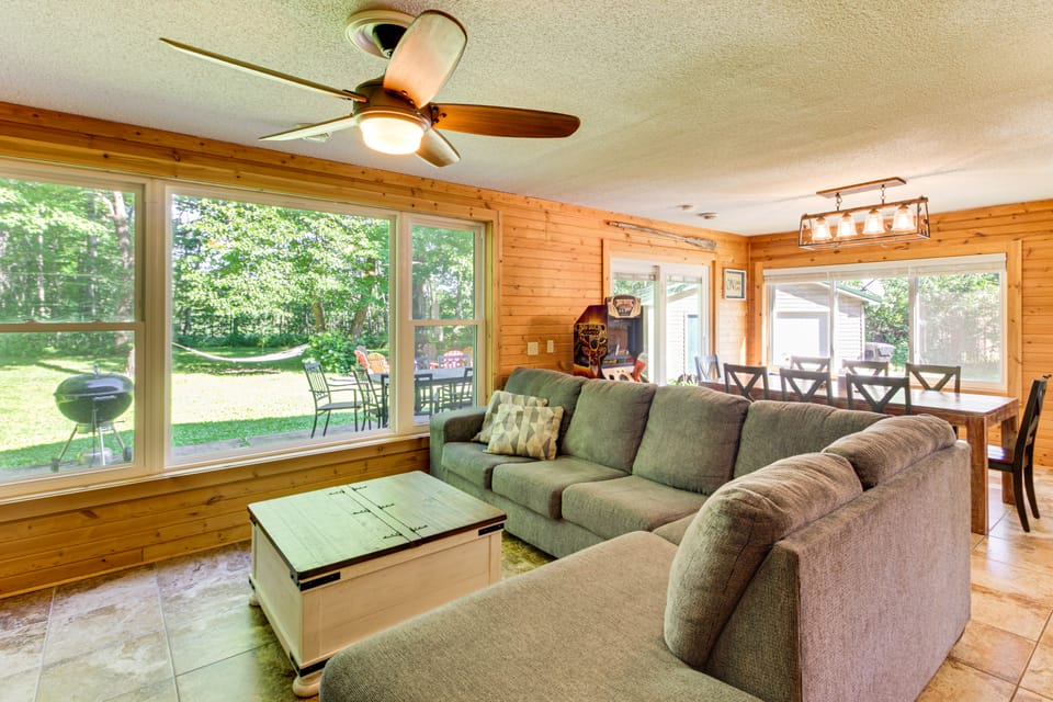 Mille Lacs Lake Cabin w/ Private Dock & Fire Pit House in Mille Lacs Lake