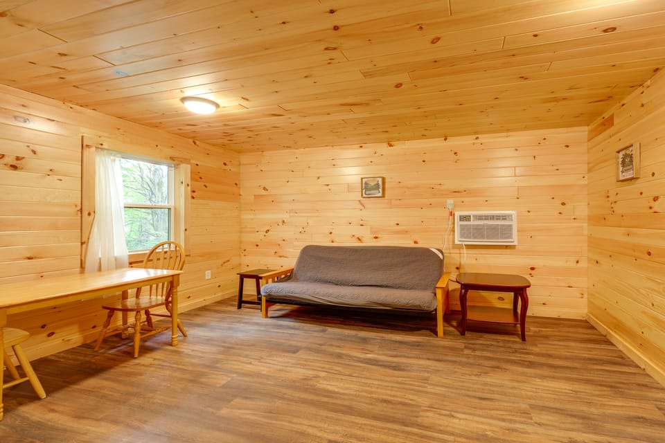 Letchworth Cabin: Lake Access, Slide, Canoe Rental House in New York