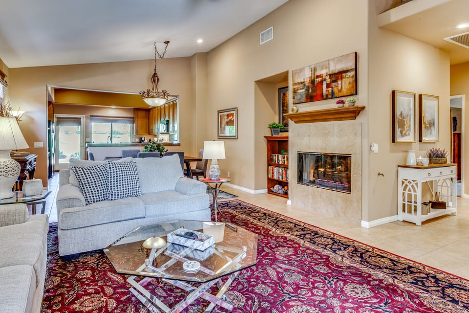 Work & Play in Indio: Golf Course Home w/ Patio House in La Quinta