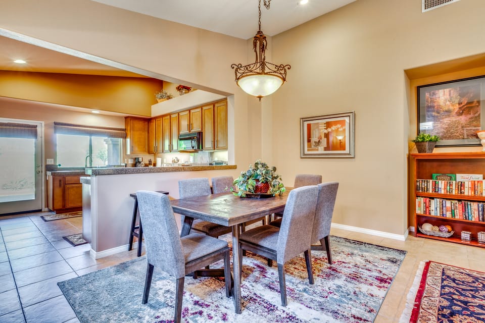 Work & Play in Indio: Golf Course Home w/ Patio House in La Quinta