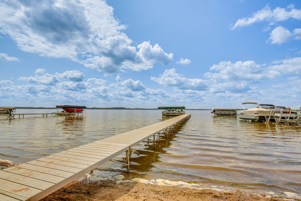 Shawano Lake Home: Beach Access, Partial Lake View Cottage in Wisconsin
