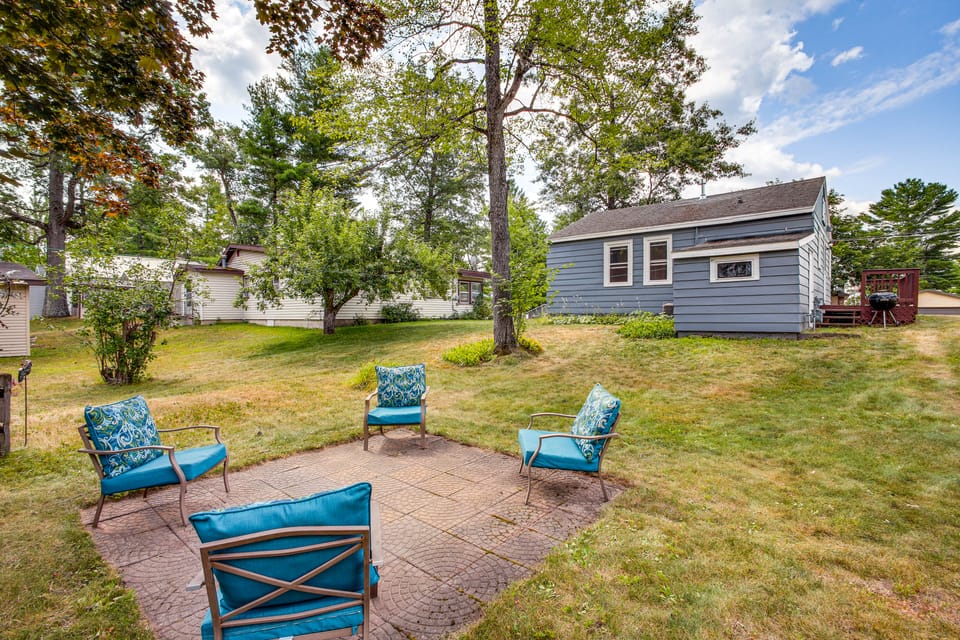 Shawano Lake Home: Beach Access, Partial Lake View Cottage in Wisconsin