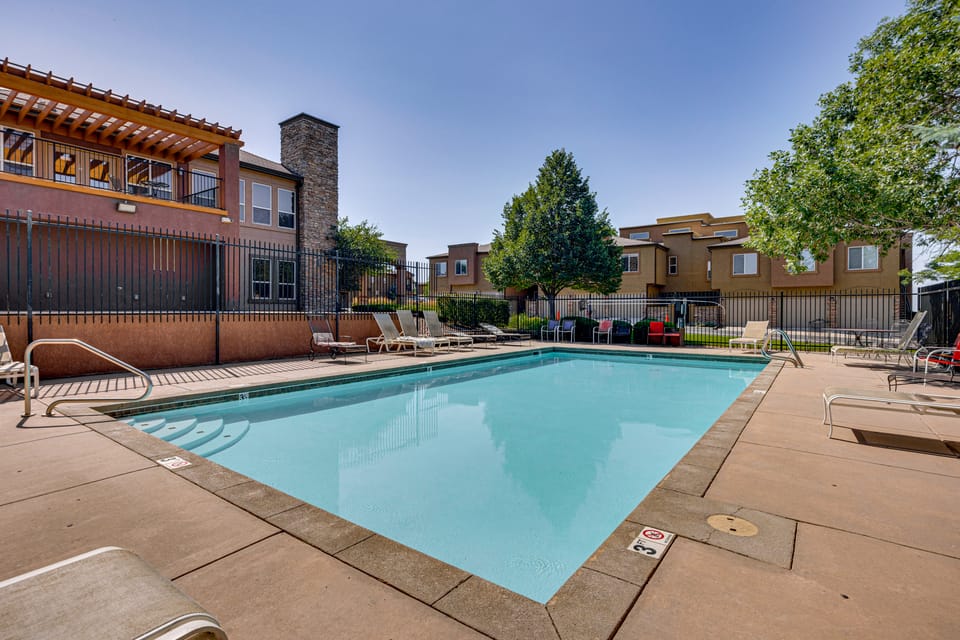 Pool Access & Balcony! Colorado Springs Getaway Apartment in Colorado Springs
