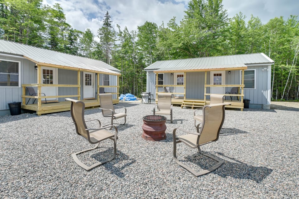 Maine Lodge Base Camp for Hiking, Riding & Fishing House in Maine