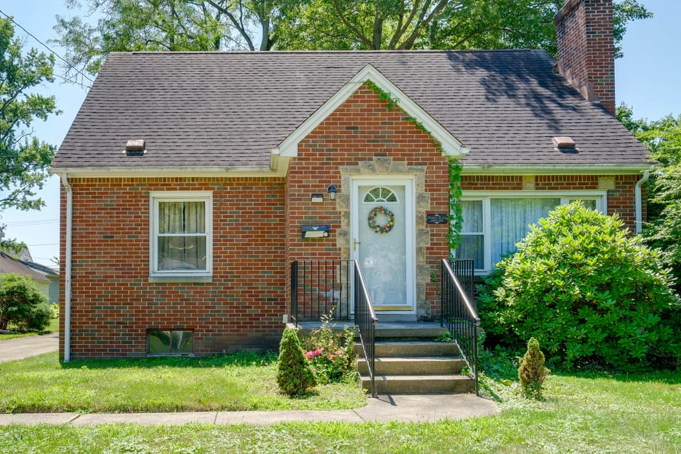 Vintage MCM Charm | Modern Comforts | West Akron House in Akron
