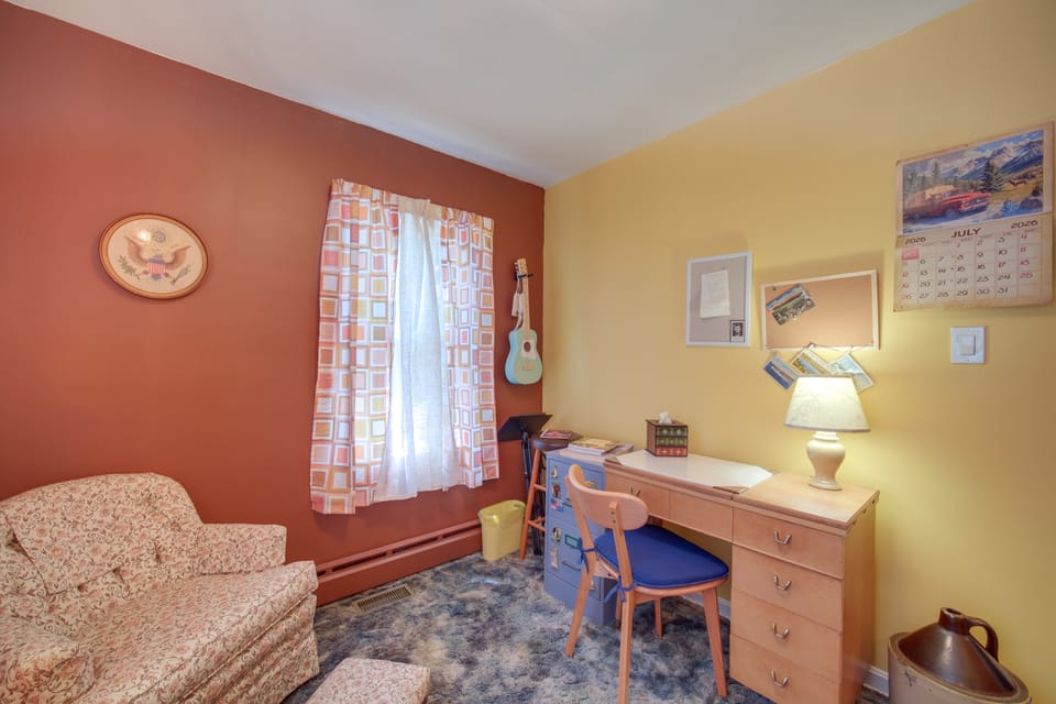 Vintage MCM Charm | Modern Comforts | West Akron House in Akron