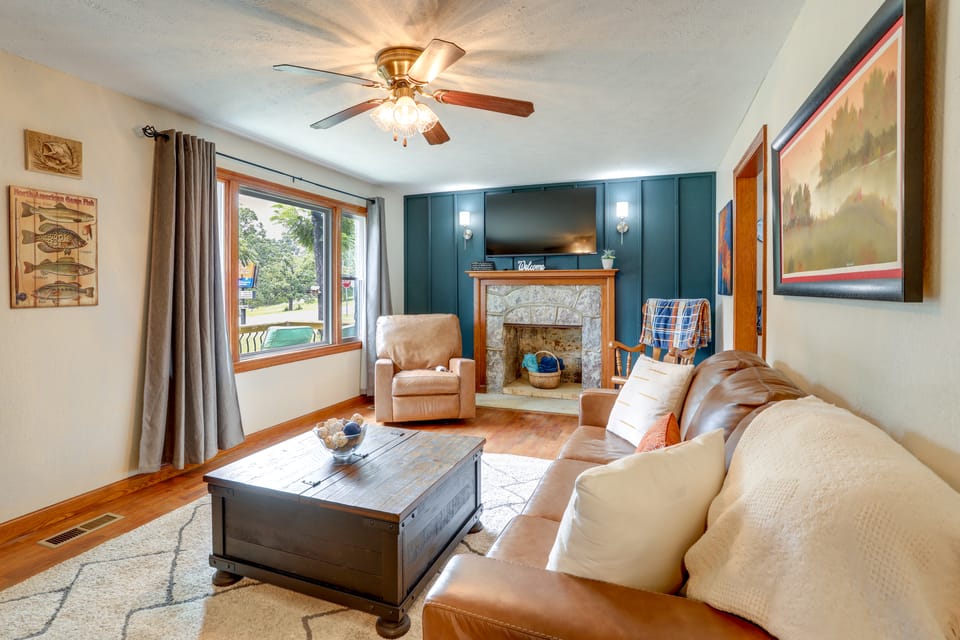 Peaceful Lake Getaway Near Bull Shoals Marina House in Arkansas