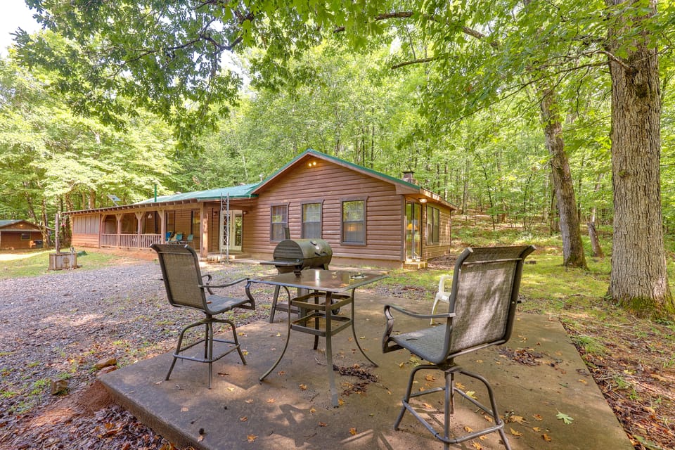 Wolf Pen Gap ATV Secluded Family Sanctuary House in Arkansas