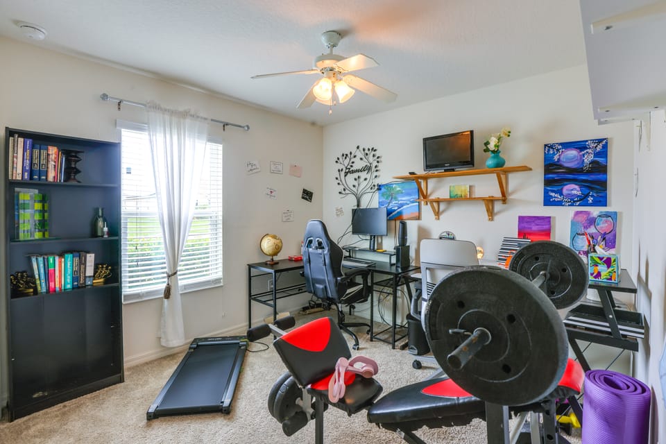 Gateway to Disney! Home w/ Fenced Yard & Office House in Florida